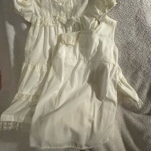Vintage Baby Girl Dress and Petticoat Alexis Size 12 Months